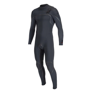 O'Neill Hyperfreak Fire 4/3mm Men's Chest Zip Fullsuit Wetsuit - Black