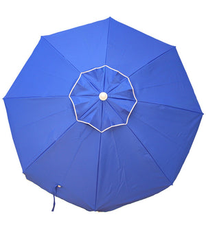 Wet Products Beach Umbrella With Tilt and Sling Pack - Blue