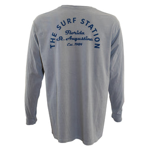 Surf Station Arch Logo Men's L/S T-Shirt