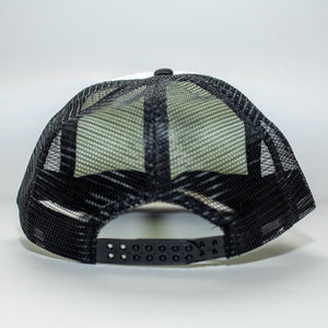 Surf Station Paisley Trucker Hat - Black/White