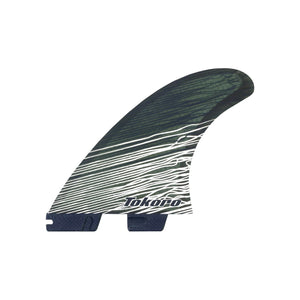 FCS II Tokoro Performance Core Tri Surfboard Fins - Large/Black