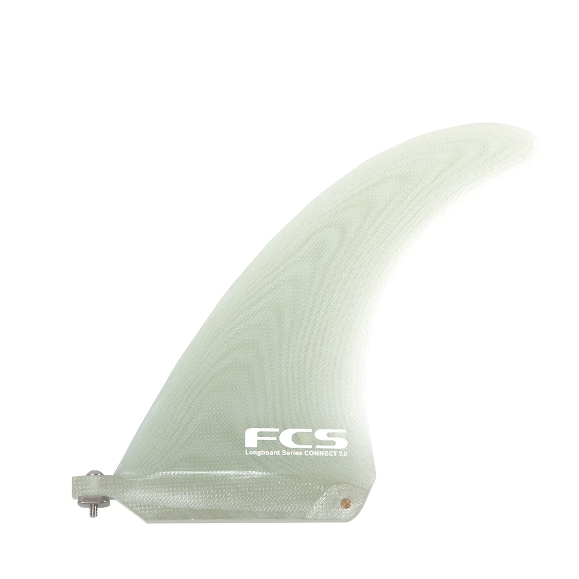 FCS II Connect Screw & Plate Performance Glass Longboard Surfboard Fin