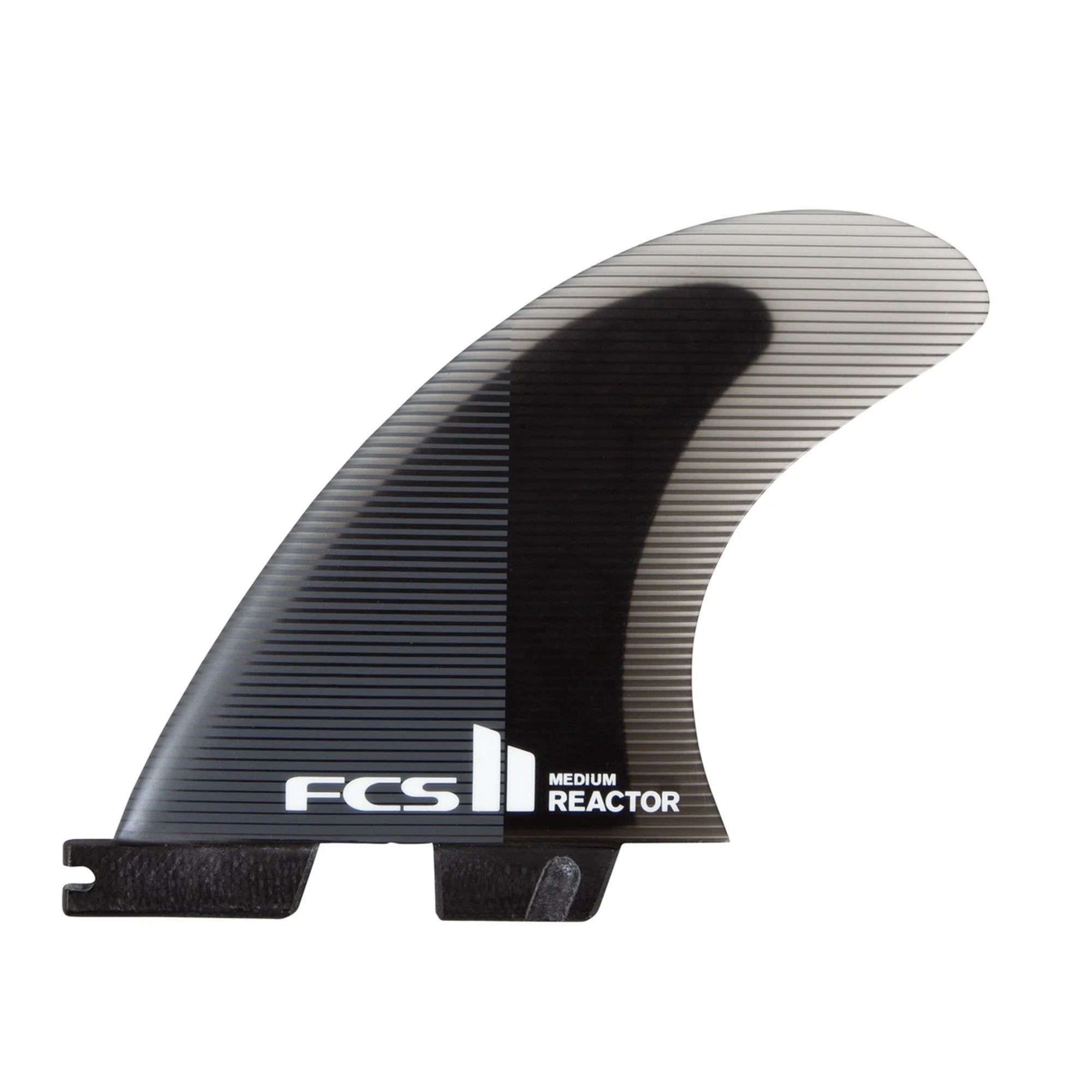 FCS II Reactor PC Small Tri Surfboard Fins