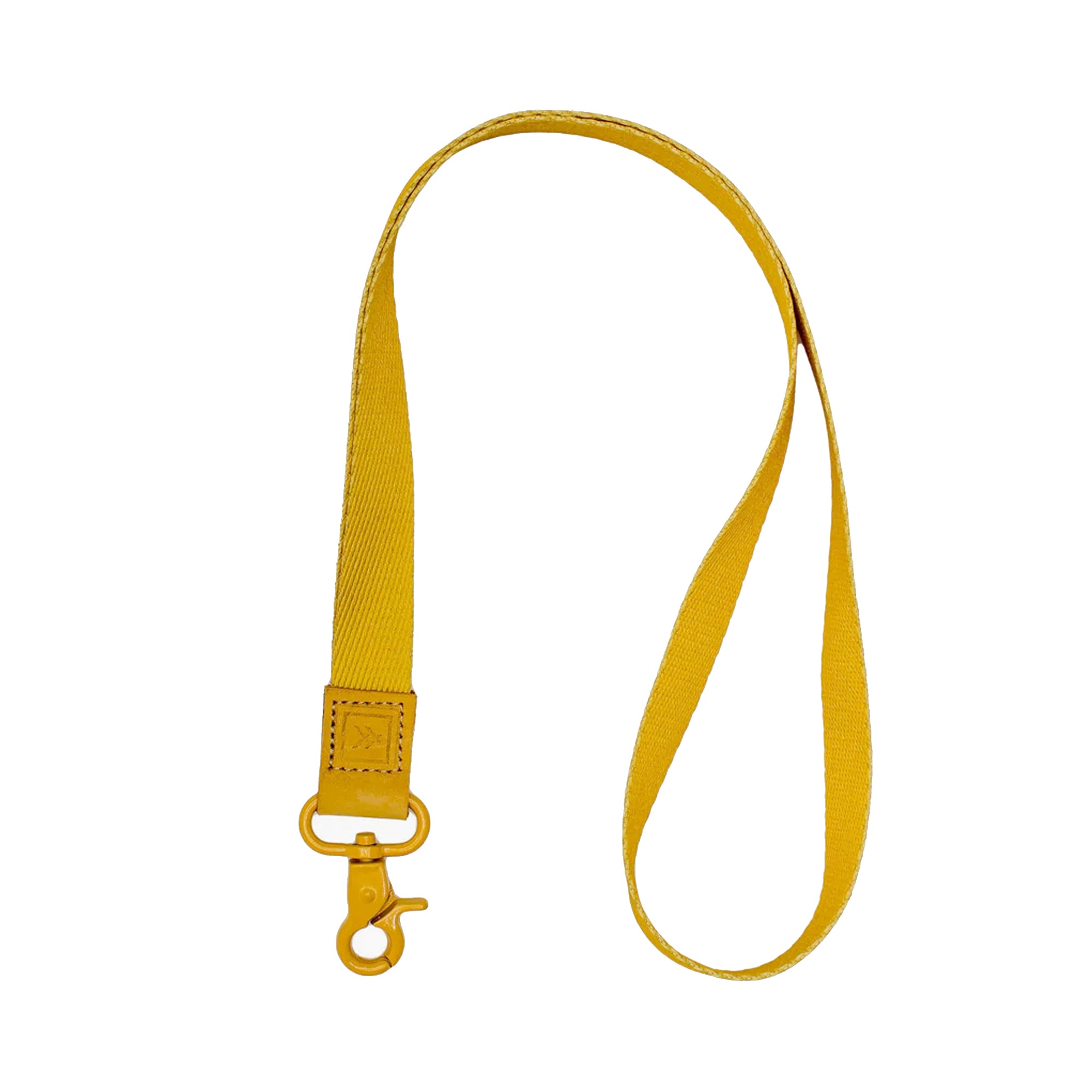 Thread Chartreuse Check Neck Lanyard