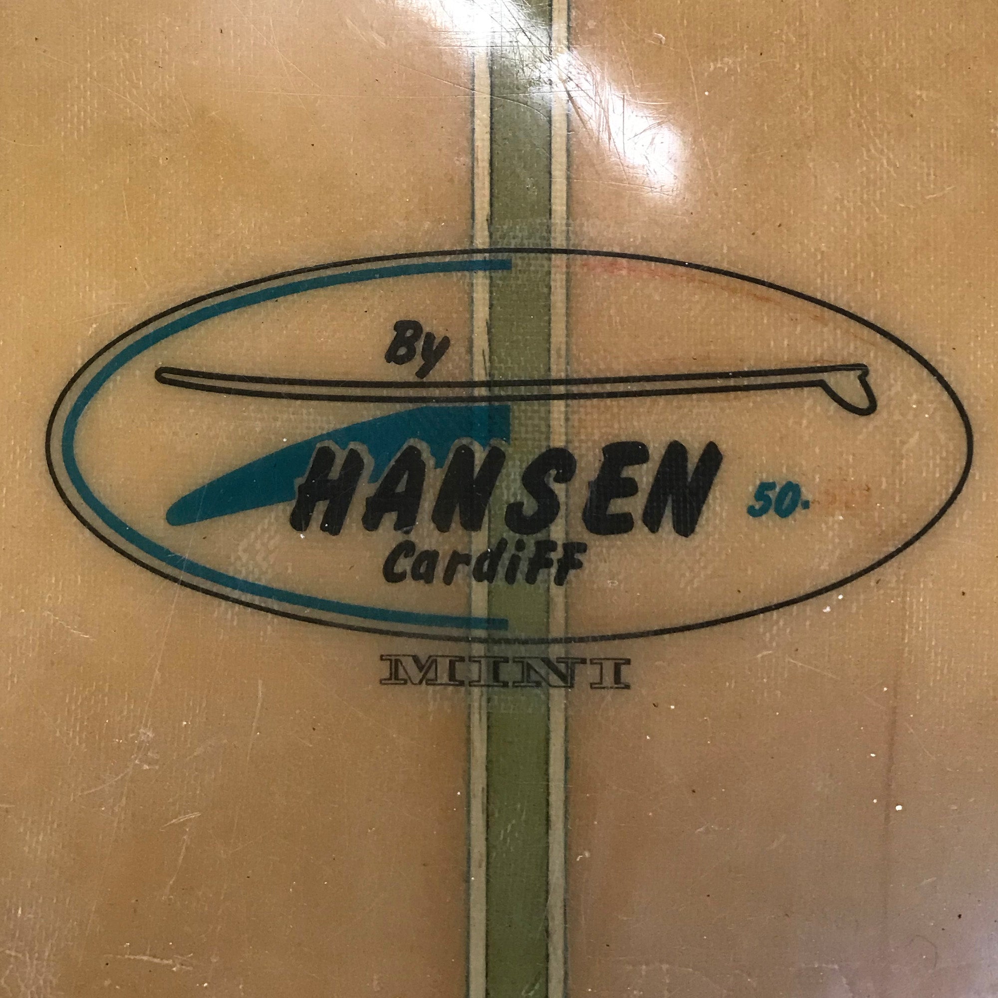 Hansen 50/50 8'10 Collector's Surfboard