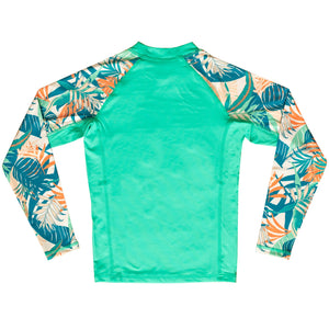 Surf Station Lena Team Youth Girl's L/S Rashguard
