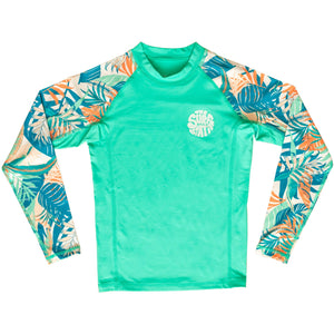 Surf Station Lena Team Youth Girl's L/S Rashguard