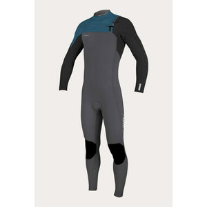 O'Neill Hyperfreak TB3 3/2mm Youth Chest Zip Wetsuit - Gunmetal