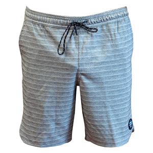 Surf Station Loungin Elastic Men's Walkshorts - Grey