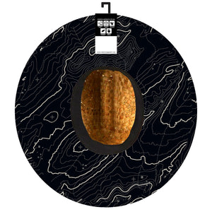 Surf Station Apex Straw Lifeguard Hat - Ariel Black