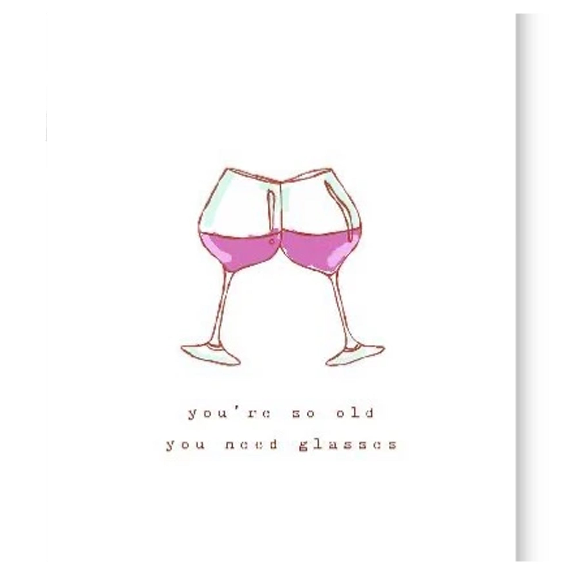 Party Tricks Chix You Need Glasses Greeting Card