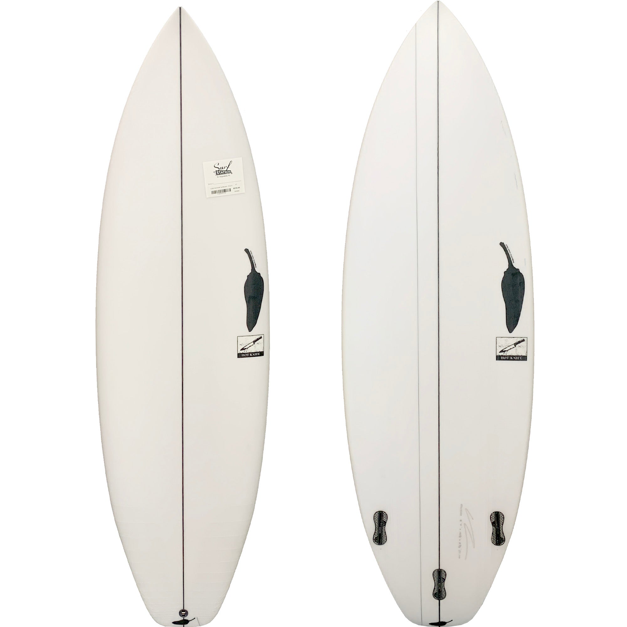Chilli Hot Knife Surfboard - FCS II