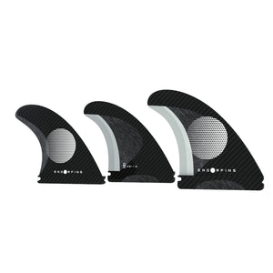 Endorfins Slater KS1 Futures Tri Surfboard Fins - Medium/Black