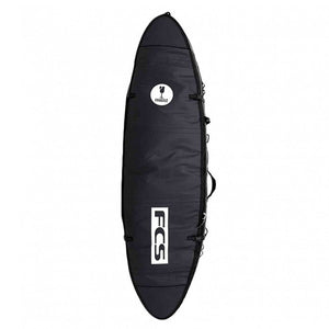 FCS Travel 2 Funboard Surfboard Bag - Black