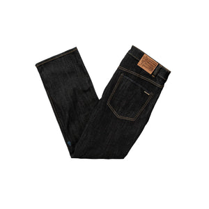 Volcom Solver Modern Fit 30" Men's Jeans - Rinsed Black