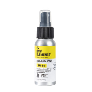 Raw Elements Face + Body Spray SPF 50 Sunscreen