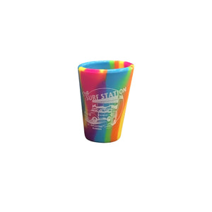 Surf Station Silipint Shot Glass - 1.5oz/Hippy Hops/Woody