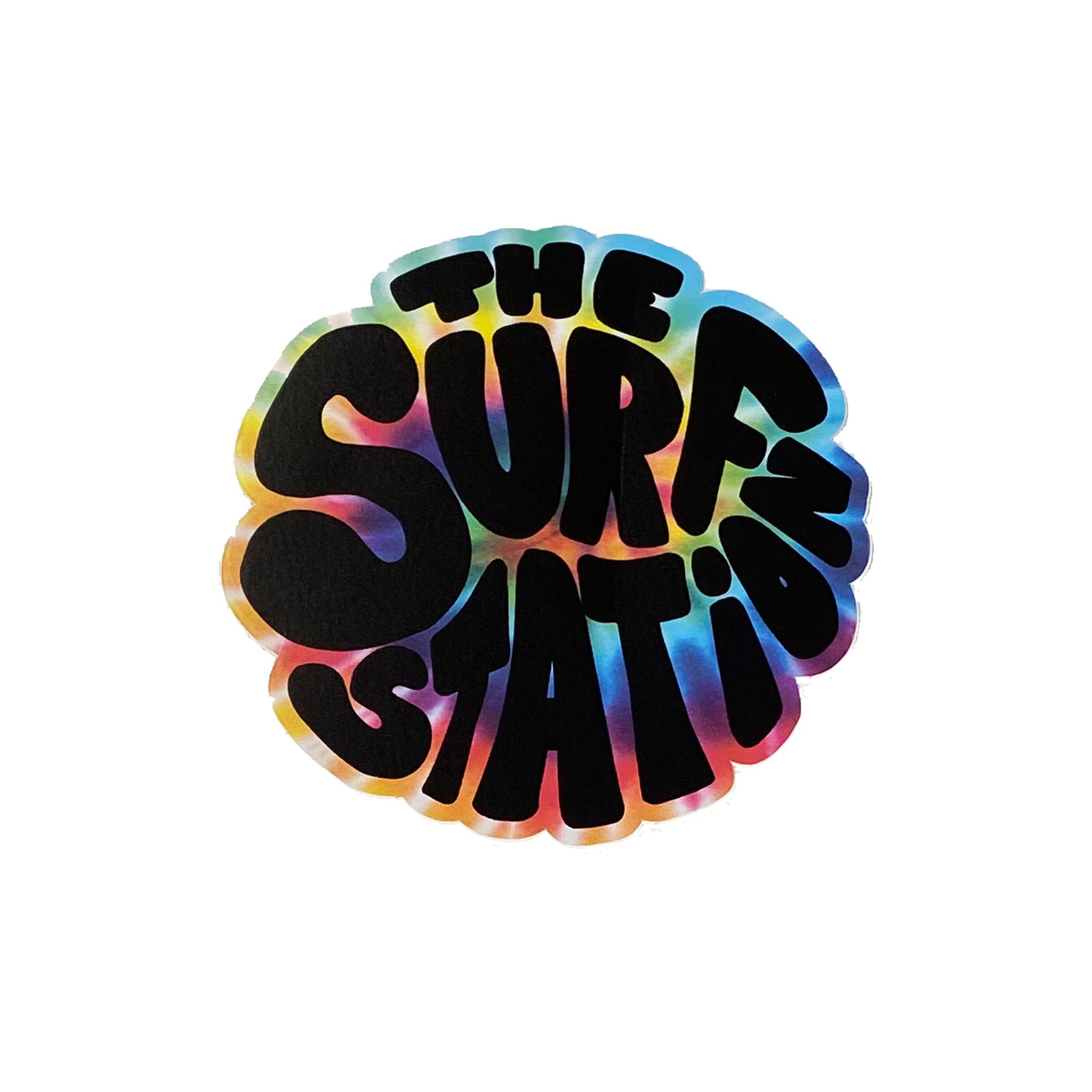 Surf Station Hippie Sticker