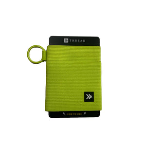 Thread Neon Green Elastic Wallet