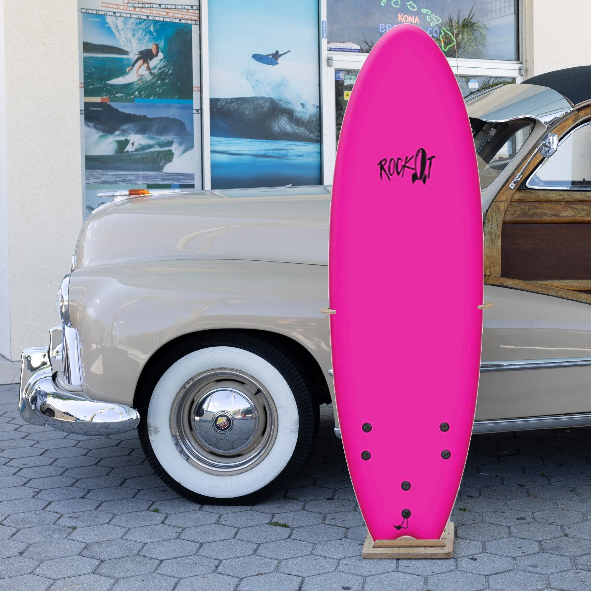 Rock-It Albert 6'0 Soft Surfboard - Pink