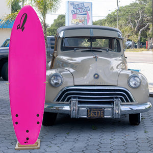 Rock-It Baby Jesus 6'0 Soft Surfboard - Pink