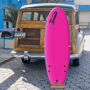 Rock-It Chub Twin 4'10" Soft Surfboard - Pink