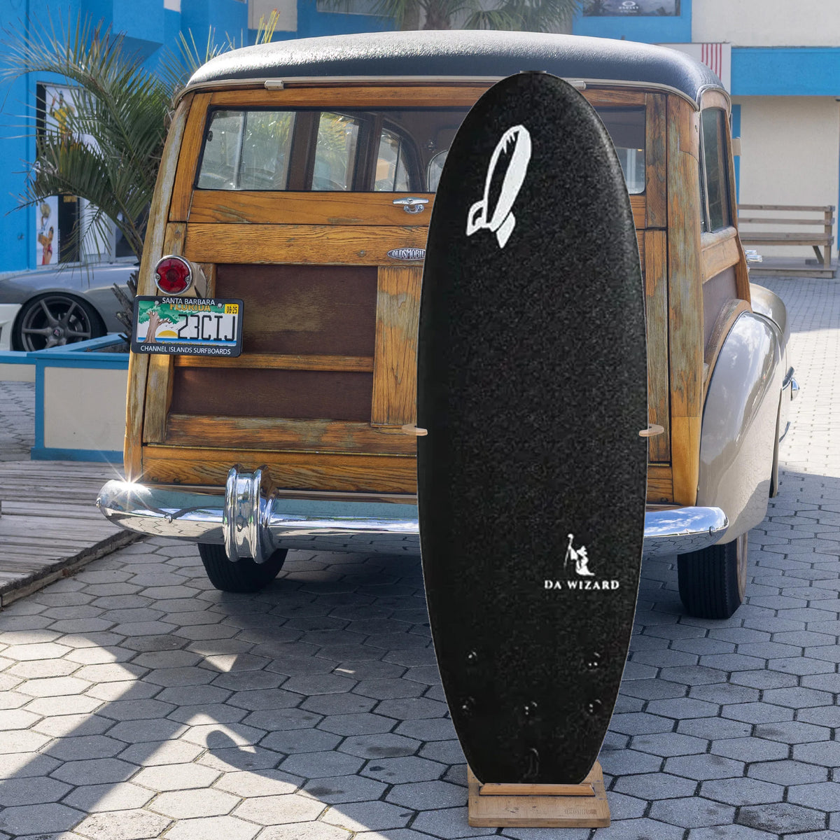 Rock-It Da Wizard Performance 4'10" Soft Surfboard - Black