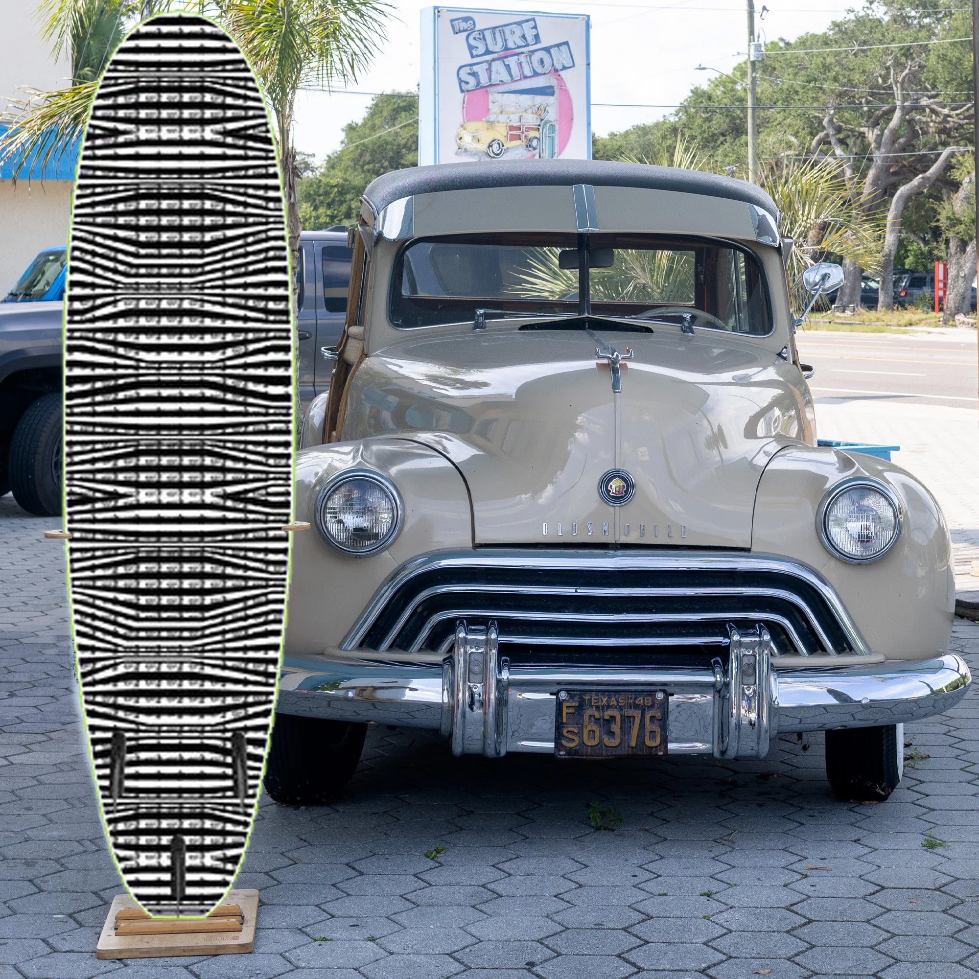 Rock-It Shortbus 7'0 Soft Surfboard - Green