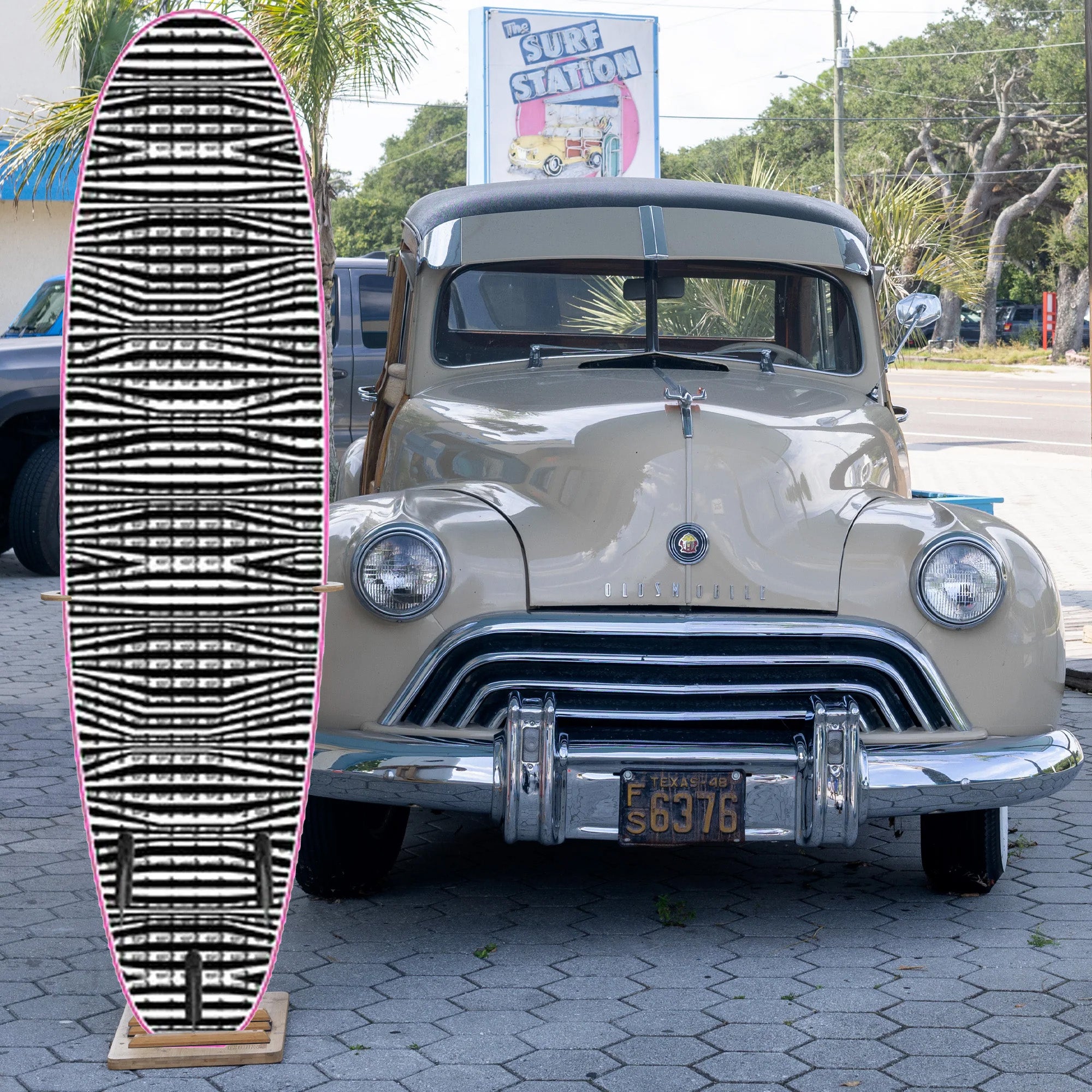 Rock-It Shortbus 7'0 Soft Surfboard - Pink