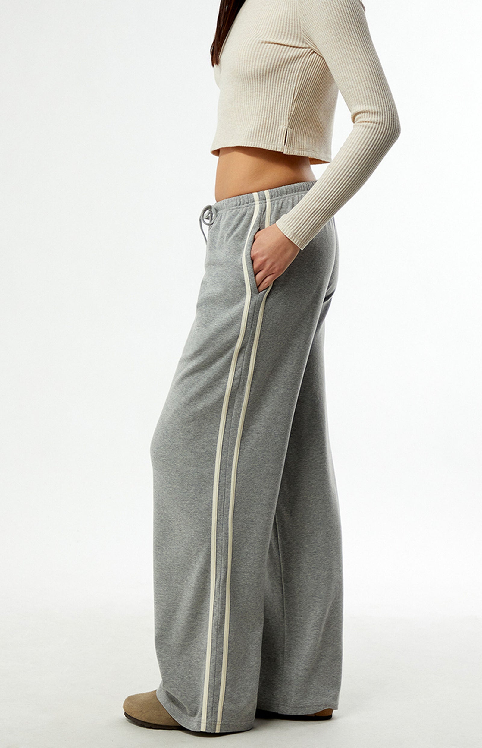 Rhythm Track Women's Pants - Heather Grey