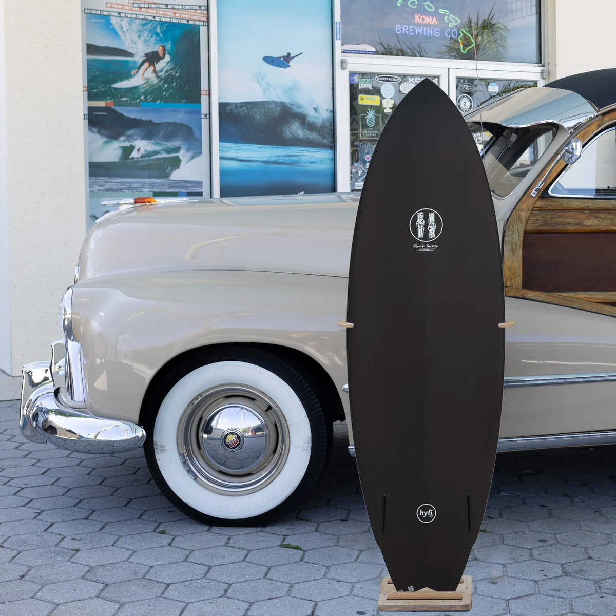 JS Black Baron HYFI 3.0 5'3 Surfboard - Futures