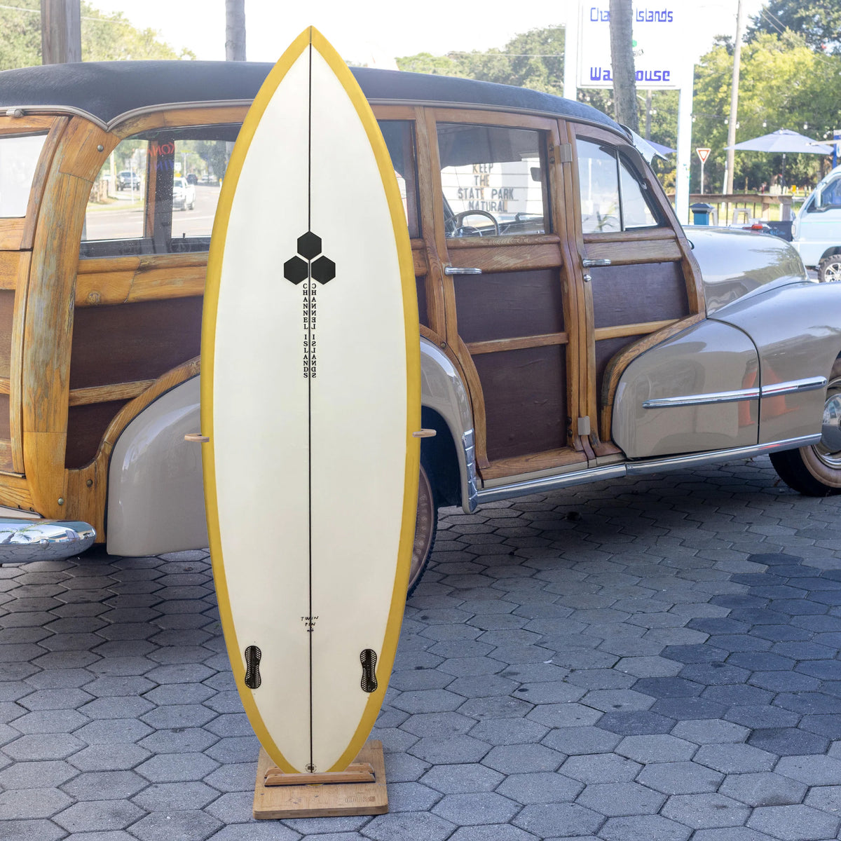 Channel Islands CI Twin Pin 5'9 Surfboard - FCS II