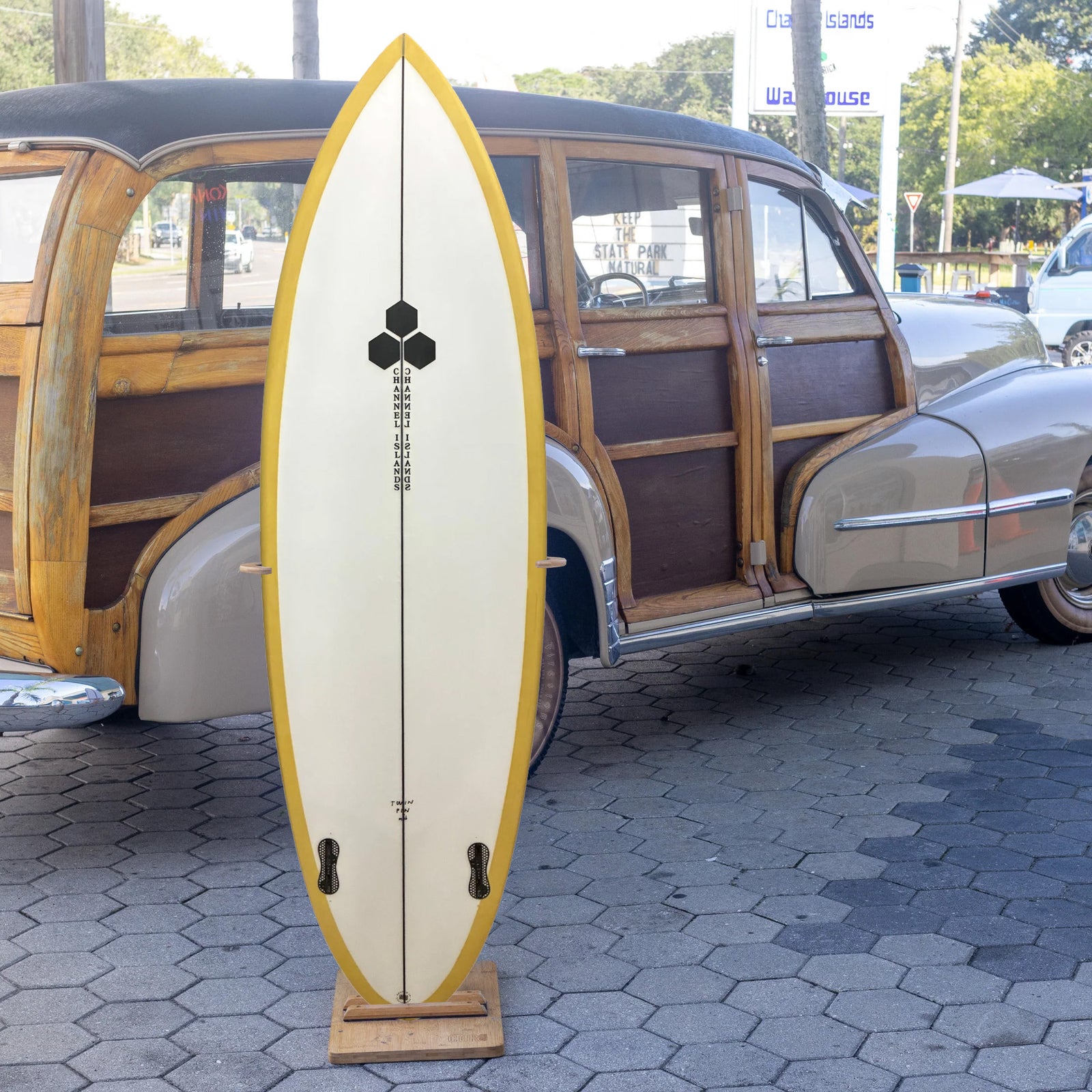 Channel Islands CI Twin Pin 5'9 Surfboard - FCS II