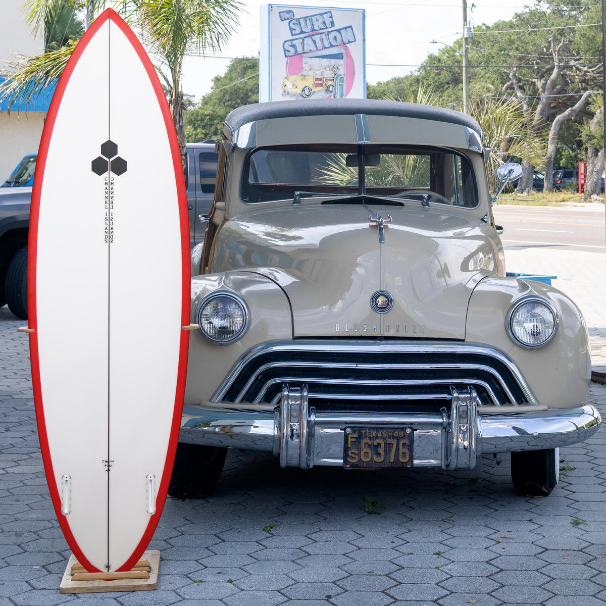 Channel Islands CI Twin Pin 6'3 Surfboard - Futures