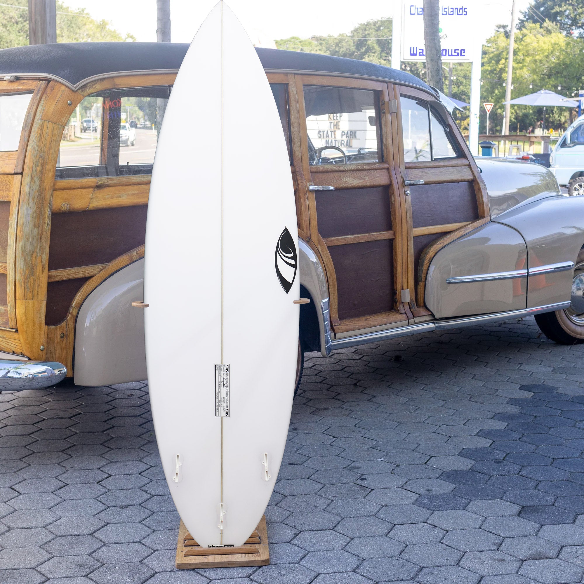 Sharp Eye File Fifty PU/Poly 6'2 Surfboard - FCS II