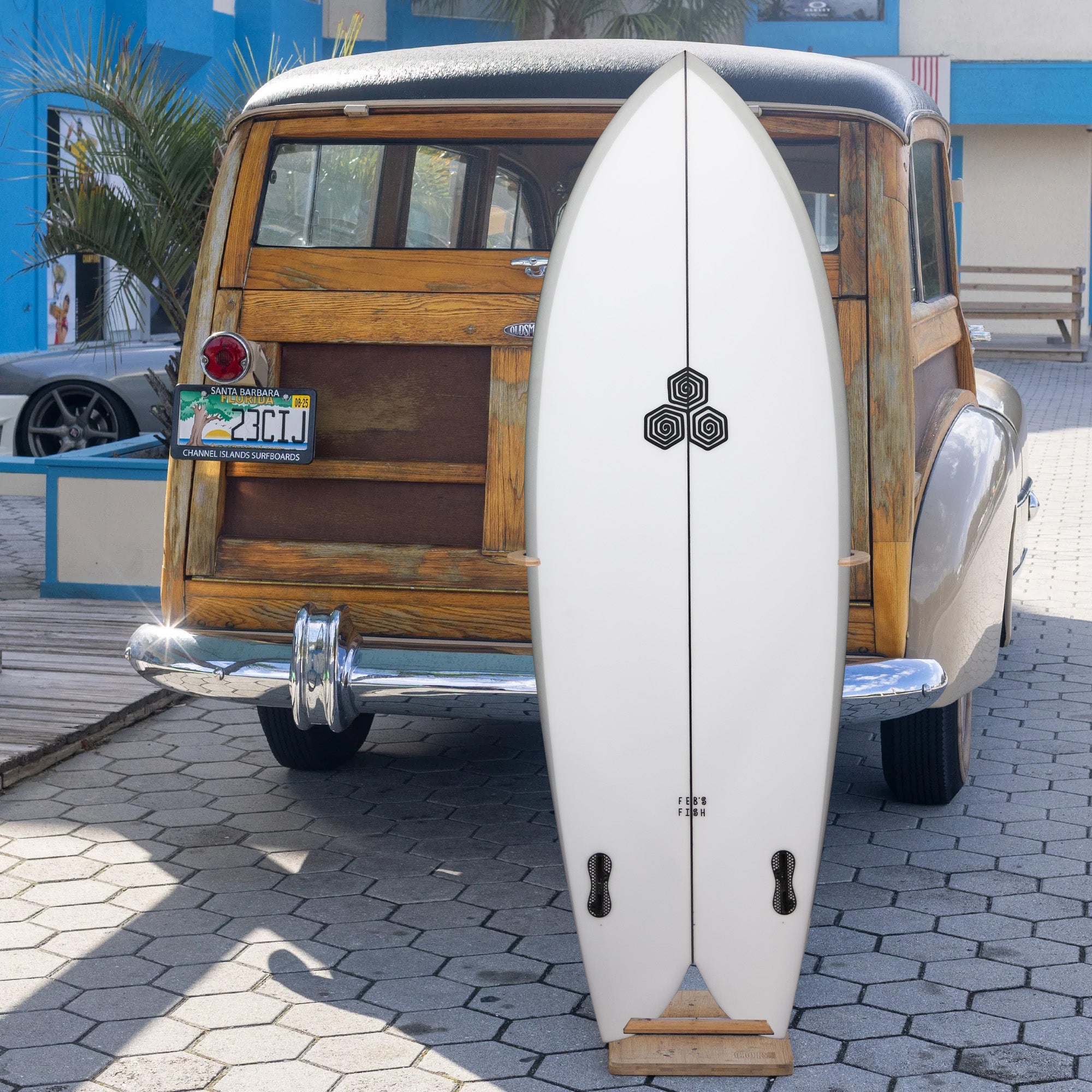 Channel Islands Feb's Fish PU/Poly 5'3 Surfboard - FCS II