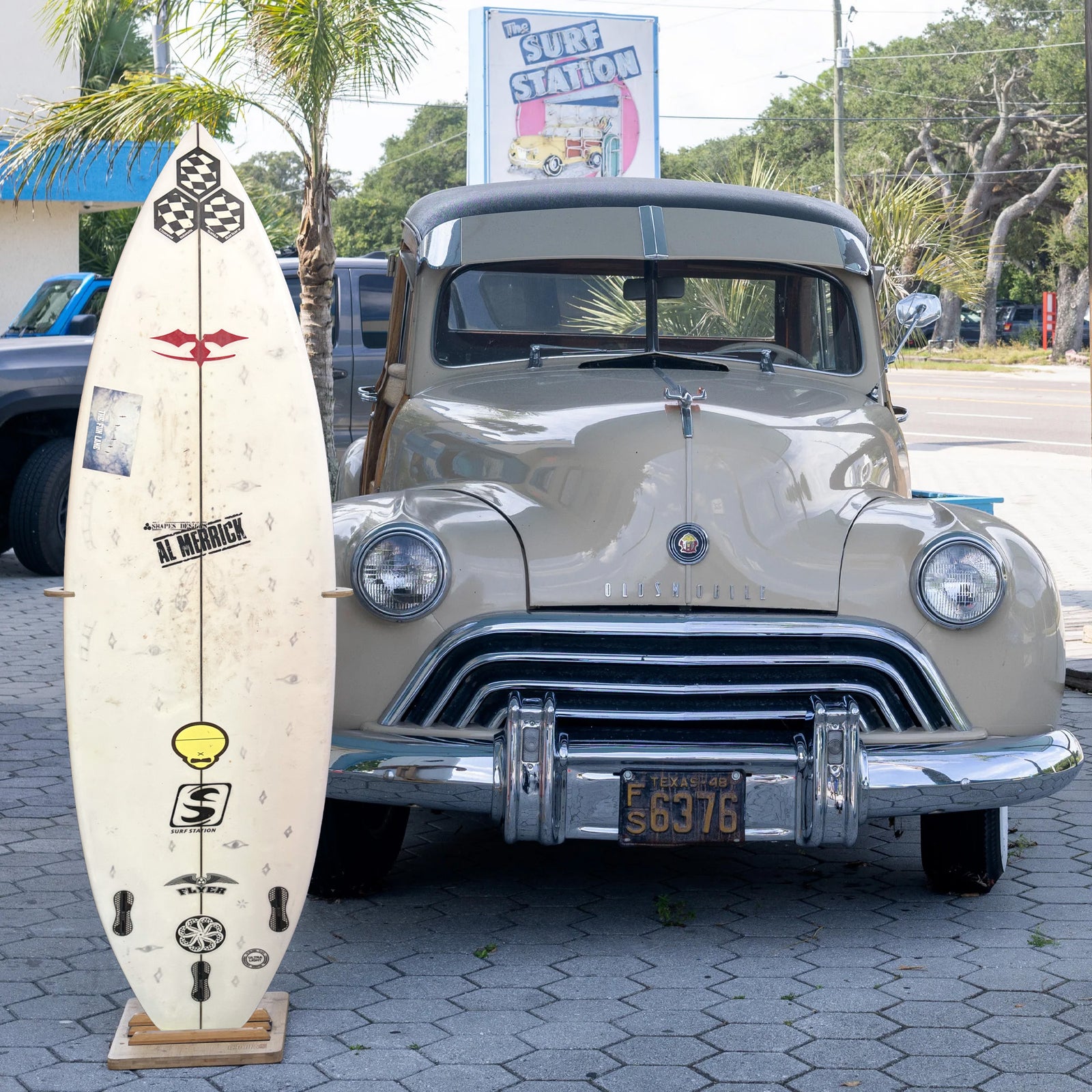 Channel Islands OG Flyer PU/Poly 5'6 Used Surfboard - FCS II
