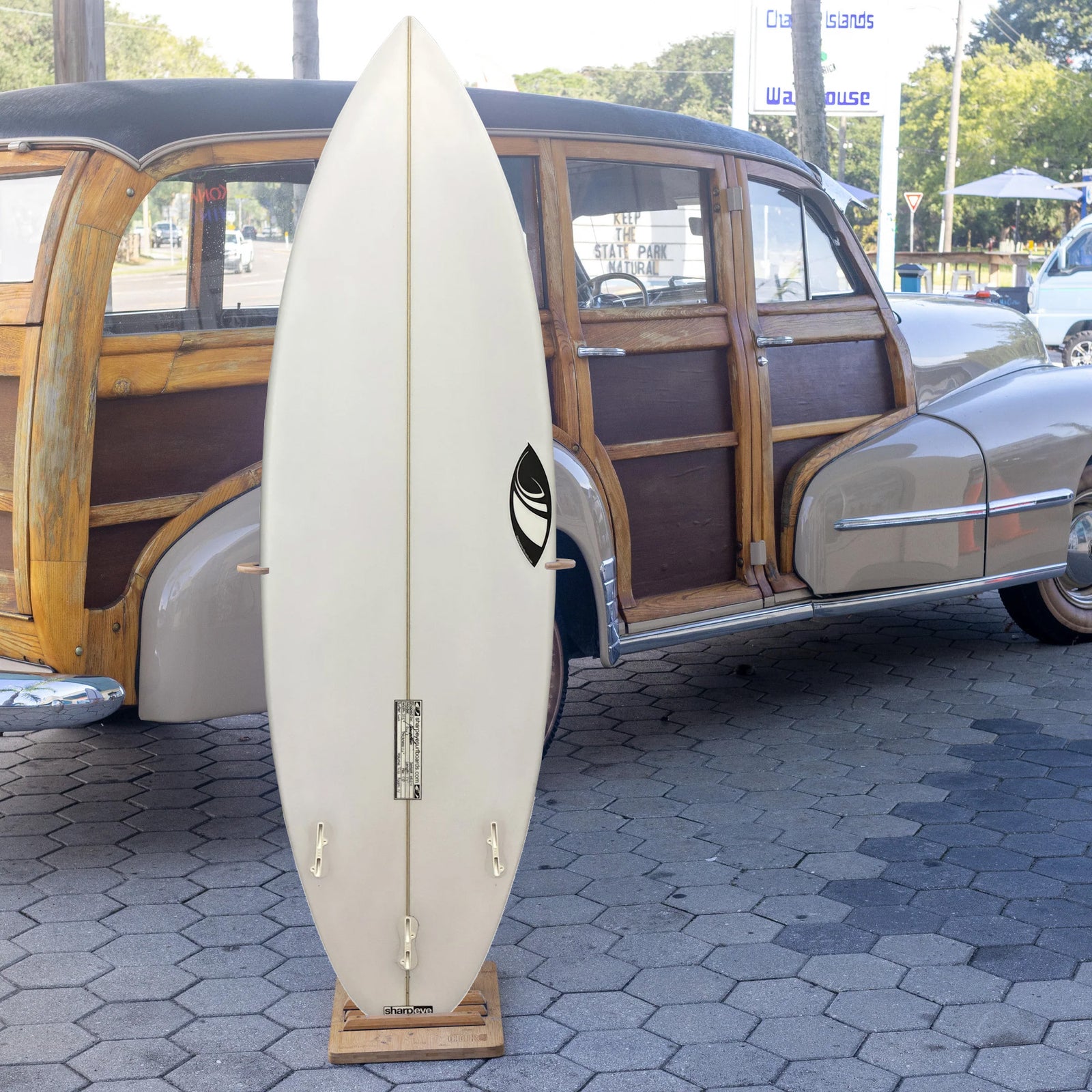 Sharp Eye Disco II PU/Poly 5'11 Surfboard - FCS II