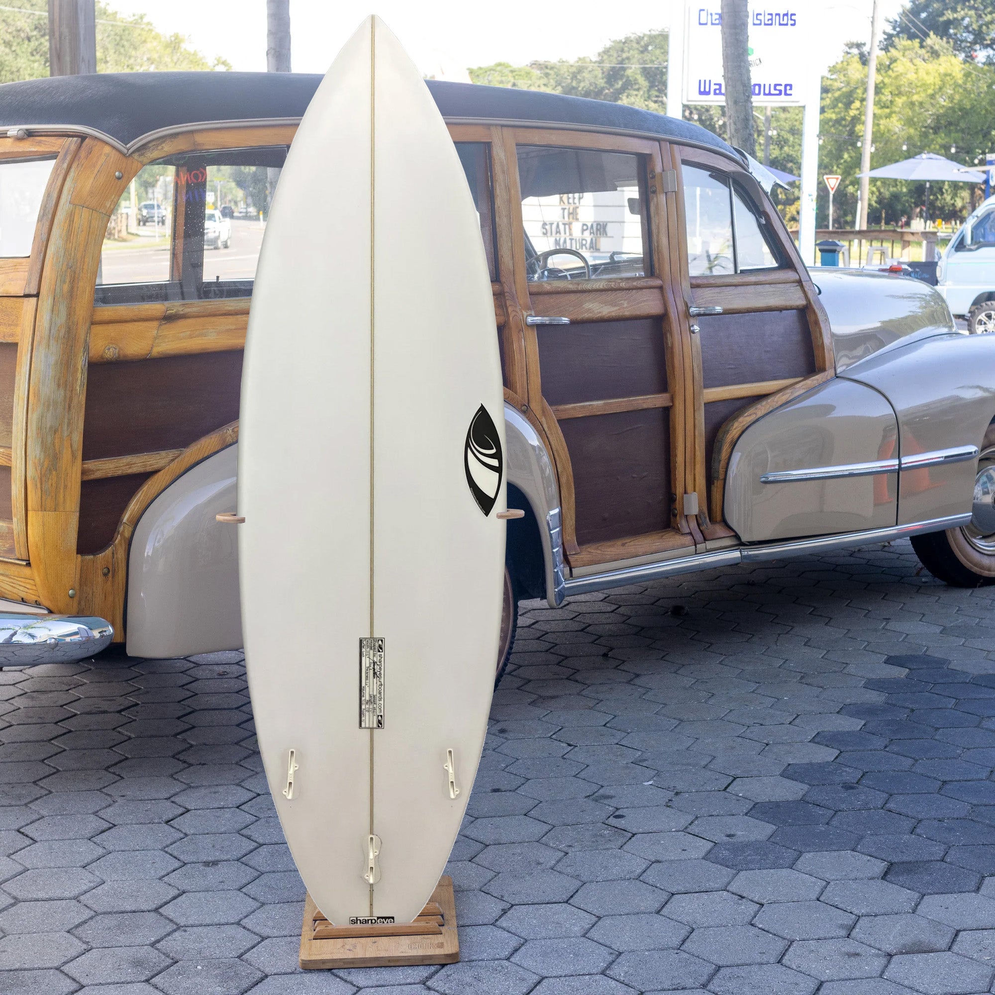 Sharp Eye Disco II PU/Poly 5'11 Surfboard - FCS II