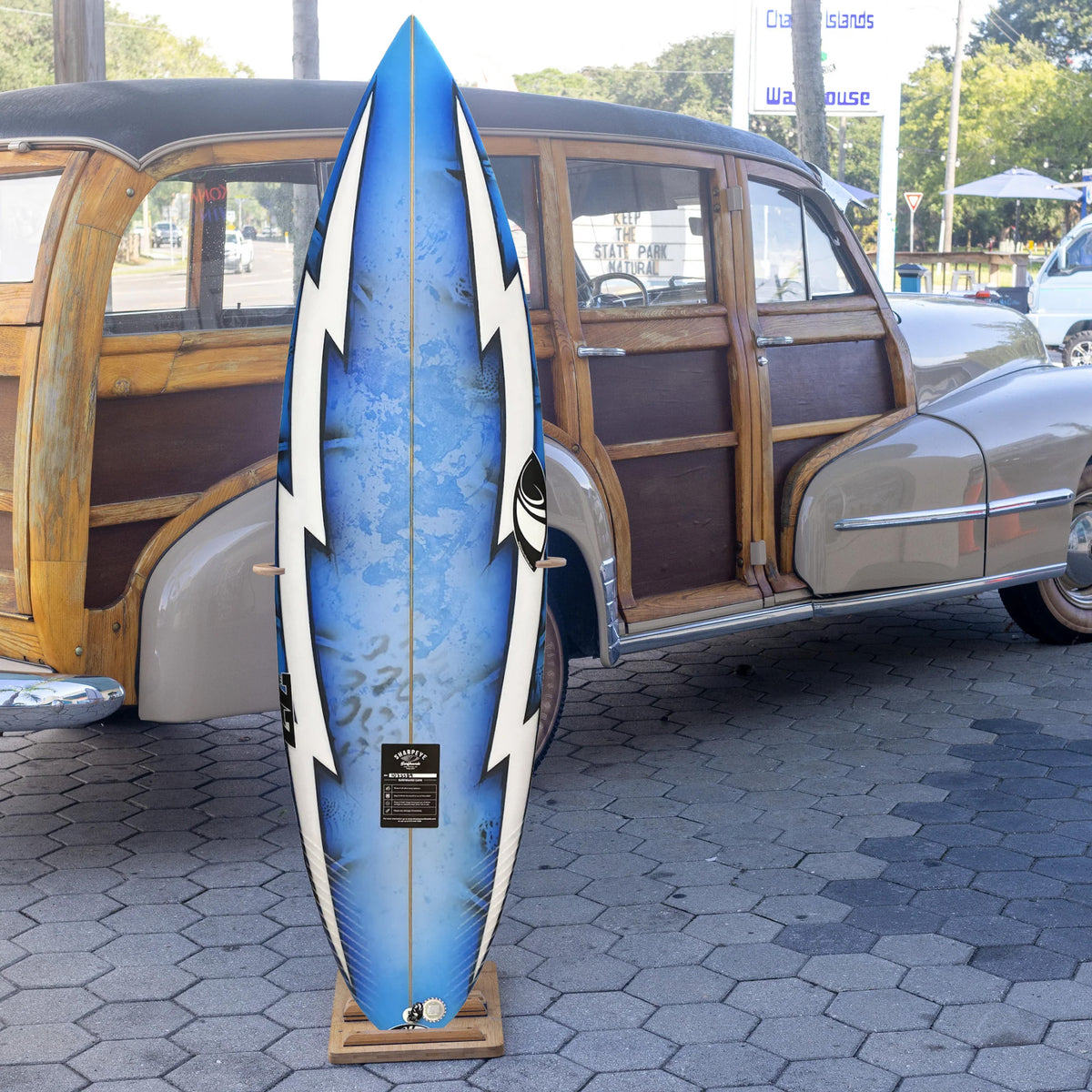 Sharp Eye #77 5'9 Surfboard - FCS II