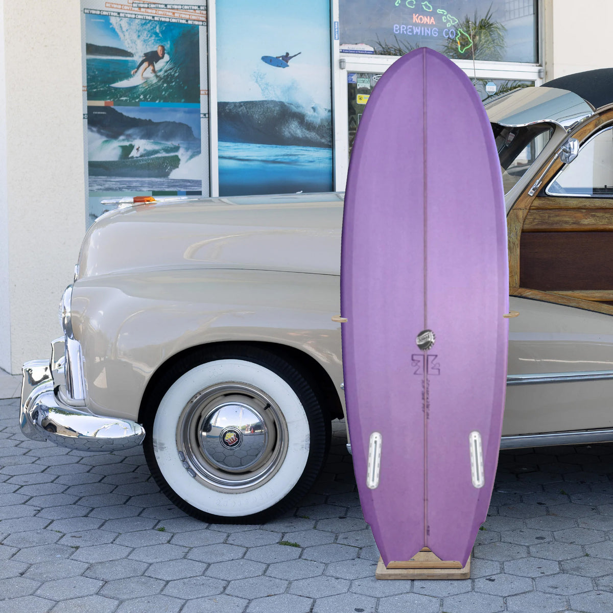 Thomas Flat Deck Fish 5'7 Surfboard - Futures