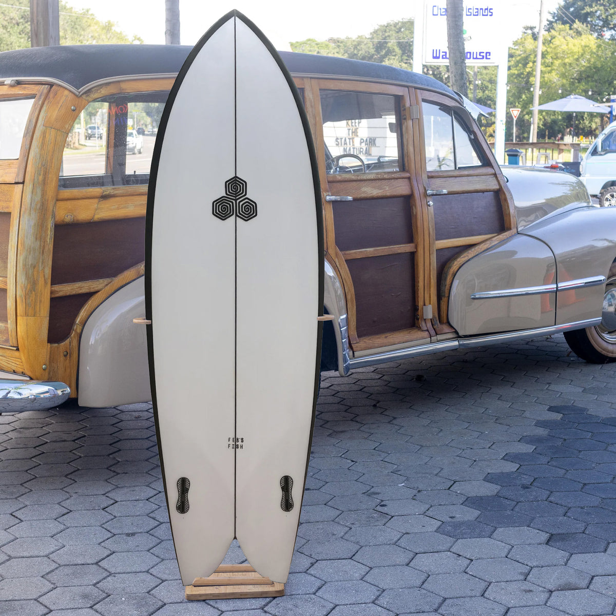 Channel Islands Feb's Fish PU/Poly 5'11 Surfboard - FCS II