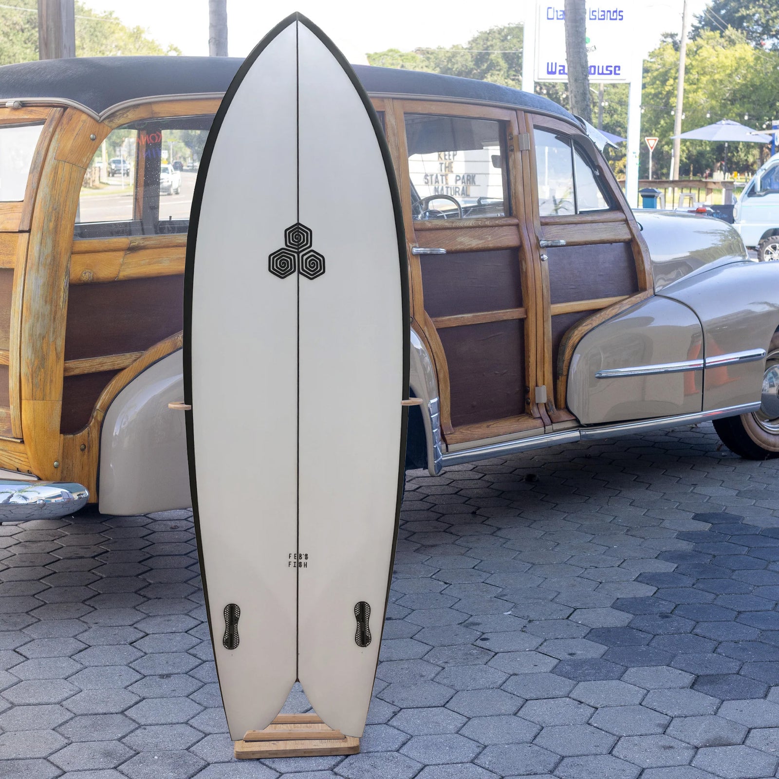 Channel Islands Feb's Fish PU/Poly 5'11 Surfboard - FCS II