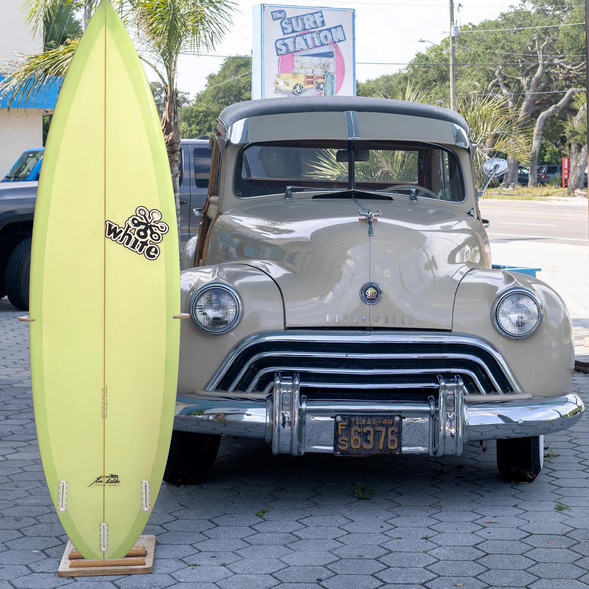 Ken White Step-Up PU/Poly 6'5 Consignment Surfboard - Futures