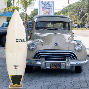 Pyzel The Shadow XL PU/Poly 5'8 Used Surfboard - FCS II