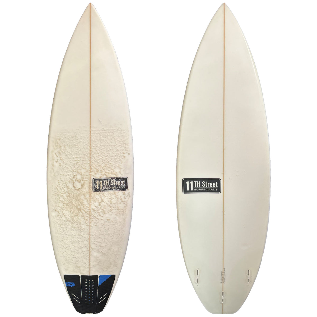 11th Street Surfboards 5'8 Used Surfboard - FCS II