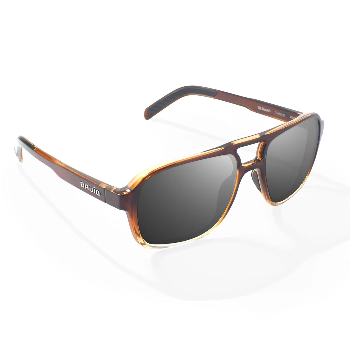 Bajio 12 South Large Women's Sunglasses - Whiskey Fade Gloss/Grey Polarized