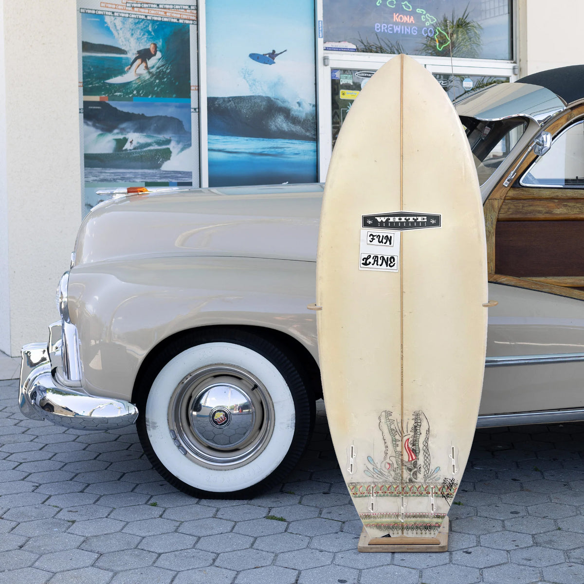Ken White 5'5 Consignment Surfboard - FCS II