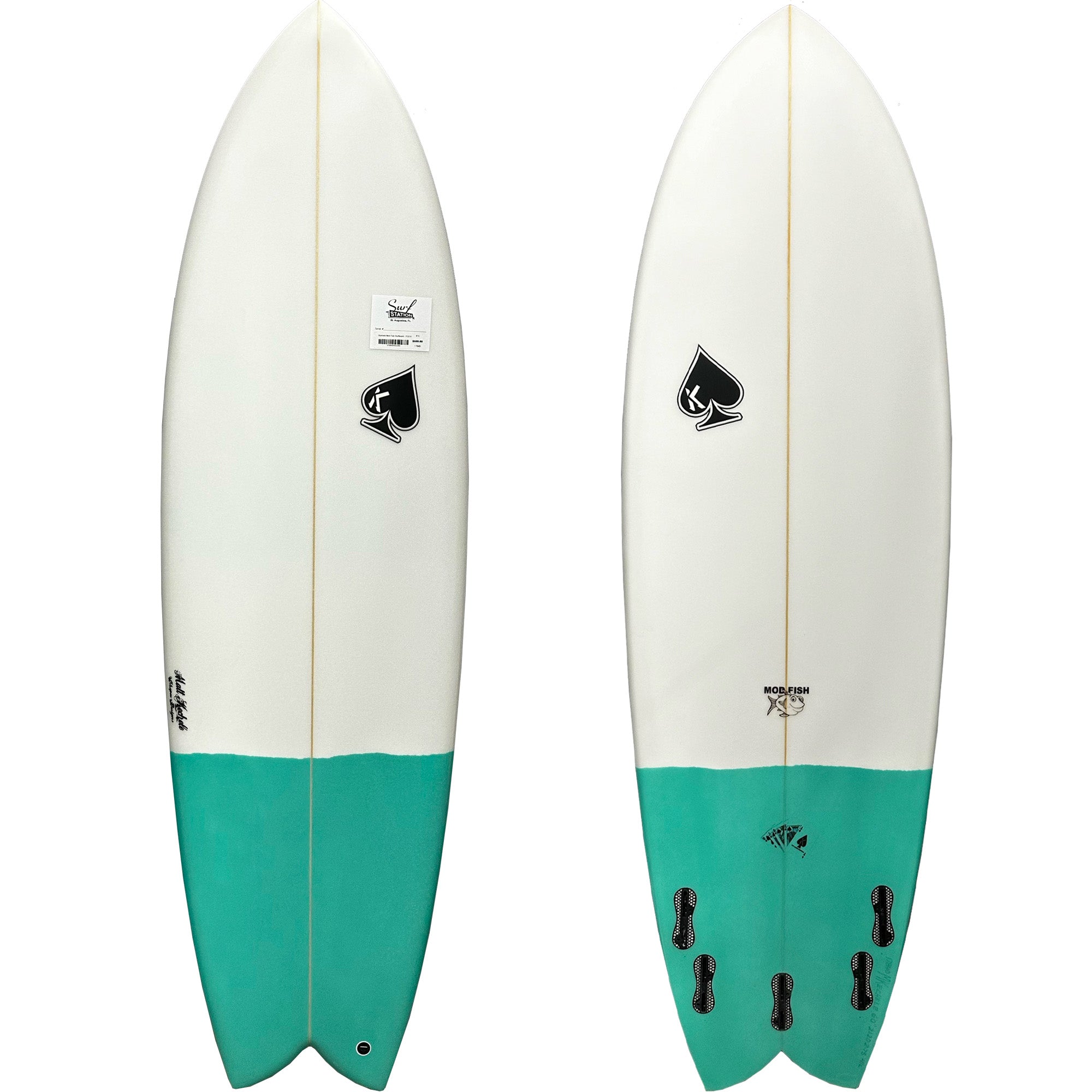 Kechele Mod Fish Surfboard - FCS II