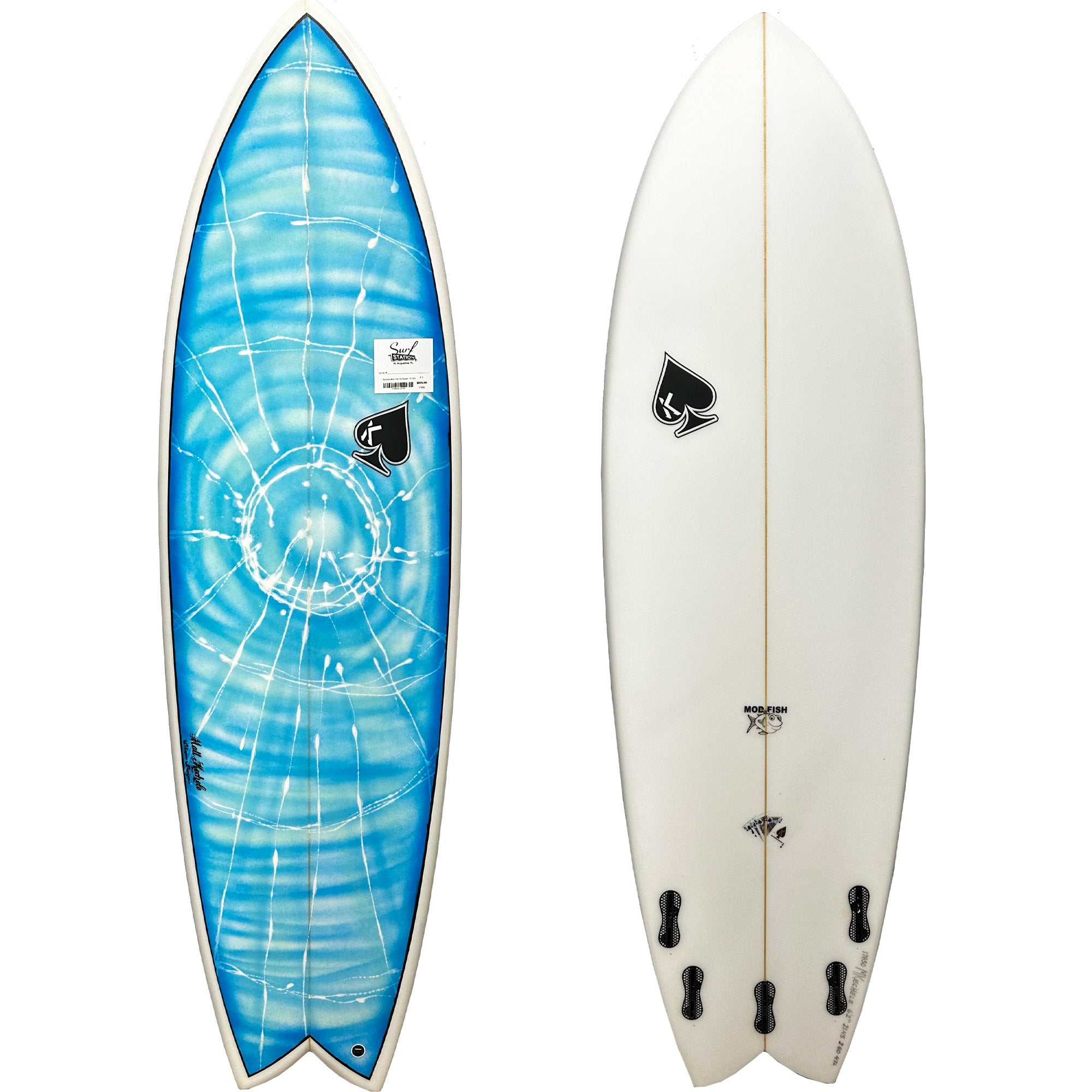 Kechele Mod Fish Surfboard - FCS II
